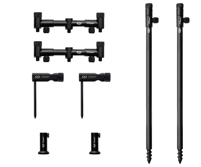 Набор стоек с буз-барами для двух удилищ Carp Pro Rondel 2 Rods Stand Kit