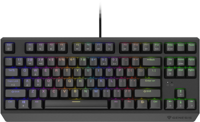 Клавіатура дротова Genesis Thor 230 TKL RGB Outemu Red Black (5901969443271)