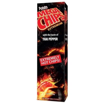 Чіпси Mega Chips Extremely Hot Chips, 50 г