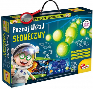 Zestaw doświadczalny Lisciani Im a Genius Poznaj układ słoneczny 84241 (8008324104079)
