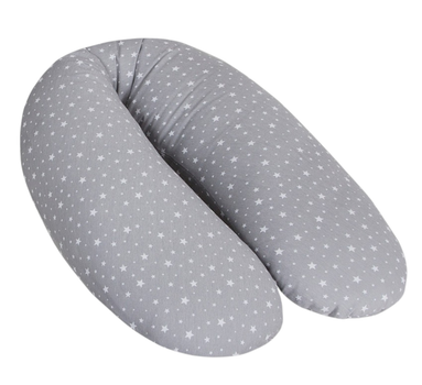 Багатофункційна подушка Ceba Baby PHYSIO Multi Jersey Grey Stars (5907672342078)