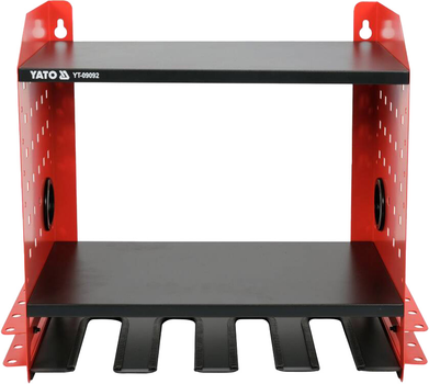 Metalowa półka na elektronarzędzia Yato 4 gniazda YT-09092 465 x 405 x 225 mm (5906083094835)