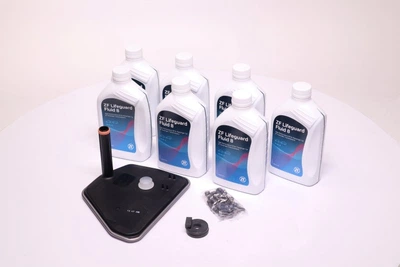 Комплект для заміни оливи lifeguardfluid 8 7х1л+сервісний к-т акпп 6hp19a ZF 1071.298.027