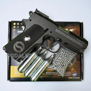 Пневматичний пістолет WinGun 321 Colt + кульки та балони