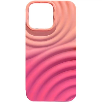 Чехол TPU ColorWave для Apple iPhone 15 (6.1") Peach / Pink
