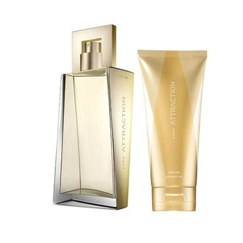 Парфюмированный набор Avon Эйвон Attraction для женщин 50/125 мл