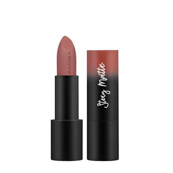 Помада для губ матова Parisa Cosmetics Stay Matte L-08, 202 Toast Рожево-коричнева