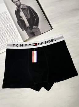 Чоловічі труси Tommy Hilfiger боксери 2XL 50 розмір Чорний