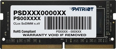 Пам'ять для ноутбука SO-DIMM DDR4 8 Gb (3200 MHz) Patriot (PSD48G320081S)