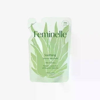 Заспокійливий очищуючий гель для інтимної гігієни Feminelle з алое вера Feminelle Oriflame, рефіл, 300 мл