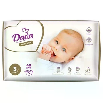 Підгузки Dada Elite Care Midi розмір 3 (4-9 кг), 40 шт