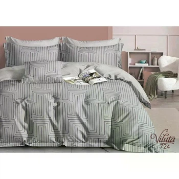 Комплект постільної білизни Viluta двоспальний Сатин Twill 724