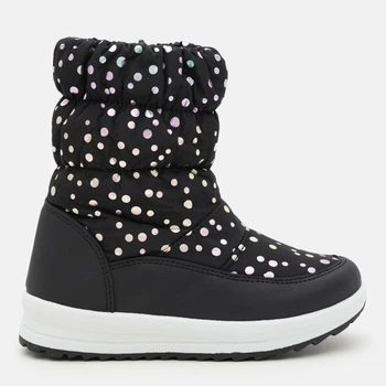 Детские зимние сапоги для девочки Sprox Happy Bee B969860-BLK 28 Черные (5401160891142)