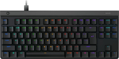 Klawiatura przewodowa Logitech G515 TKL Switch-Tactile USB Black (5099206123175)