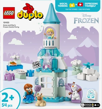 Конструктор LEGO DUPLO Disney Вечеринка в ледяном дворце Эльзы и Анны 54 детали (10455)