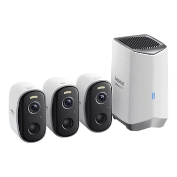 Камера відеоспостереження Baseus Security N1 Outdoor Camera 2k 3-cam White (S0TW012131)
