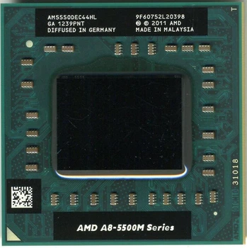 Процесор для ноутбука AMD A8-5550M 3.1Ghz/4M/HD8550G (AM5550DEC44HL) sFS1, tray