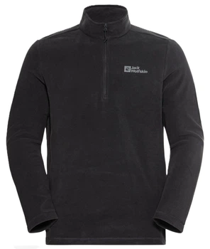 Флисовая кофта Jack Wolfskin Taunus HZ M XXL Черный (1109-4064993552751)