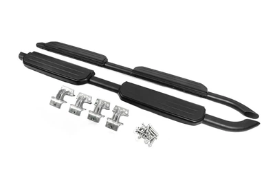 Боковые пороги OEM Black (для длинного, 2 шт) для Land Rover Defender 2019- рр