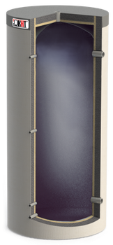 Буферная емкость КНТ ЕА-00-10000-2/180-P80 без теплообменника