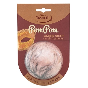 Ароматизатор мішечок Tasotti / серія POM POM Amber Night
