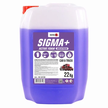 Пена активная для бесконтактной мойки NOWAX SIGMA+ ACTIVE FOAM DOSATRON NX20190 суперконцентрат 22 кг STM02061