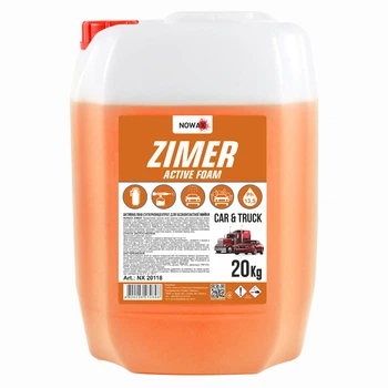 Активная пена Zimer Active Foam суперконцентрат 20 кг для безконтактной мойки 1:20-1:30 в канистре STM02062