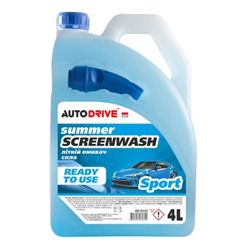 Стеклоомыватель летний Auto Drive Summer Screen Wash Sport 4л STM02559