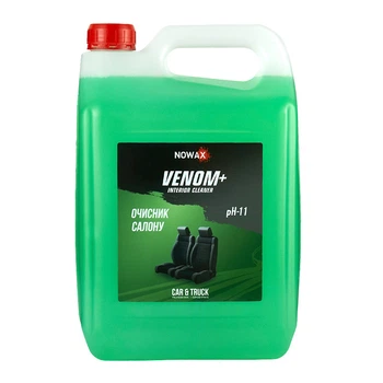 Очиститель салона автомобиля NOWAX VENOM+ Interior Cleaner 5L концентрат 1:10 STM02073
