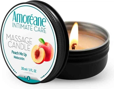 Массажна свічка Amoreane Candle Персик, 30 мл