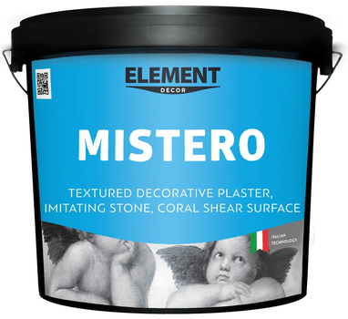 Декоративная штукатурка интерьерная для стен ELEMENT Decor Mistero 15 кг