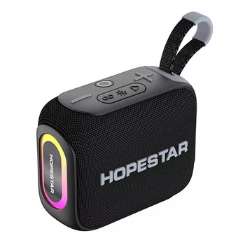 Колонка Bluetooth HOPESTAR H66 BT5.3, 10W, TWS, AUX/TF/USB, 6h портативний бездротовий динамік Чорний