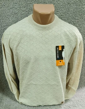 Джемпер чоловічий батал TRIKO 4030-8 2XL молочний