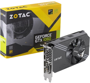 Відеокарта GeForce GTX 1060 3GB Zotac Mini (ZT-P10610A-10L) Б/В