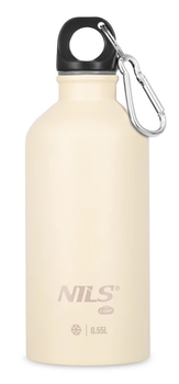 Butelka turystyczna Nils Camp NC3801 550 ml Beżowa (5908261682469)
