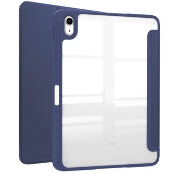 Чохол - книжка Glass Magnet Flip Cover для iPad 2025 blue