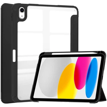 Чехол - книжка Glass Magnet Flip Cover для iPad Mini 7 2024 black