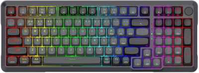 Klawiatura przewodowa Redragon Bragi Pro K688 RGB Grey (6950376725387)