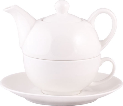 Набір Mount Everest Tea Блюдце + Чашка 200 мл + Чайник 350 мл (4013945487467)
