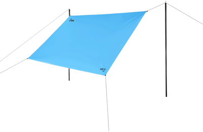Тент для кемпінгу Nils Camp NC17111 230 x 140 см Blue (5908261683527)