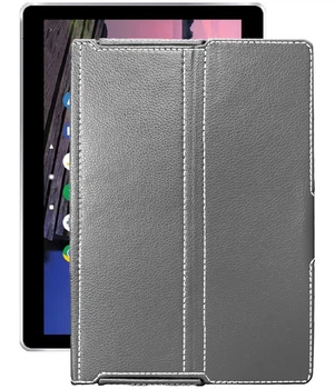 Чохол з екошкіри для планшету Bravis NB108 10.1 4G Сірий