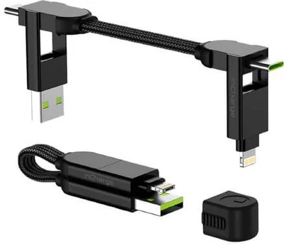 Кабель Rolling Square inCharge X 100W Черный (X01WR)