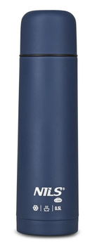 Termos turystyczny NILS CAMP NC3803 500 ml Niebieski (5908261682513)