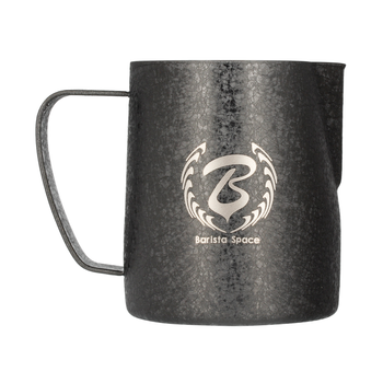 Dzbanek do mleka Barista Space Ice Grain ze stali nierdzewnej czarny 350 ml (797442171497)