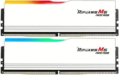 Оперативна пам'ять G.Skill 96 GB (2x48GB) DDR5 6000 MHz Ripjaws M5 Neo RGB (F5-6000J3036F48GX2-RM5NRW)