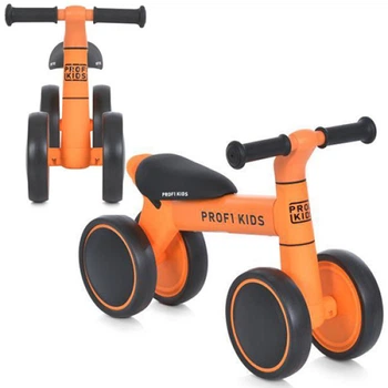 Беговел для самых маленьких Profi Kids MBB 1014-5, регулировка сиденья, Оранжевый (MBB 1014-5-RT)