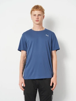 Футболка спортивна для тренувань довга чоловіча Puma Essentials Train All Day Foundations 52715580 L Dark Indigo (4069157540995)