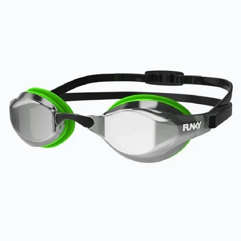 Очки для плавания Funky Trunks & Funkita XT Machine Mirrored Green Team (FYA203N7221400)
