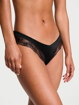 Трусики бразилиана женские Victoria's Secret 948215242 M Черные ( 1159839801)