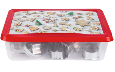 Форма для печенья в новогоднем дизайне zenker Christmas Bakery 18шт